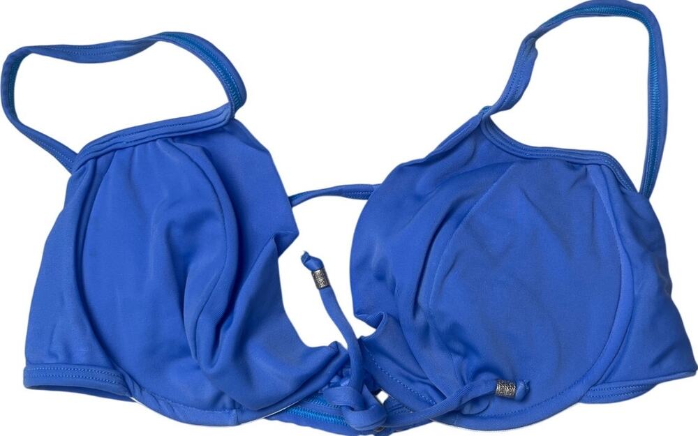 S.O.S. Bikini Collection Blue Swimwear Top *Dimensions In Pictures*